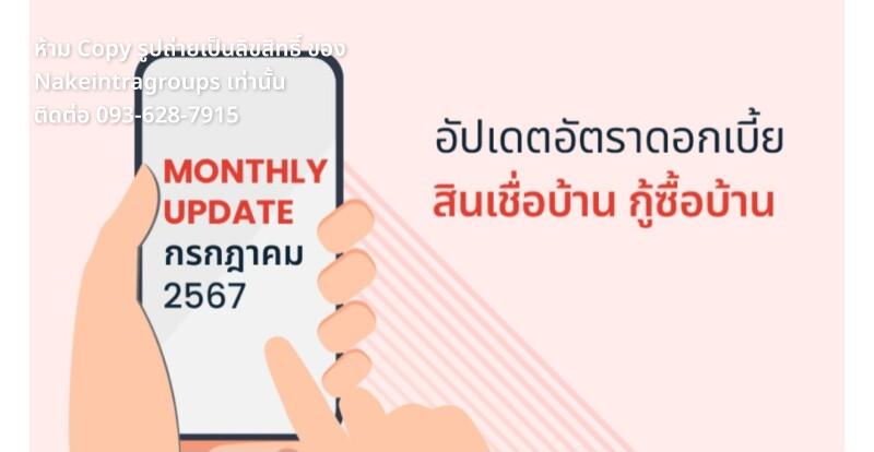 อัปเดต! ดอกเบี้ยบ้าน 2567 ทุกธนาคาร 3 1000024835